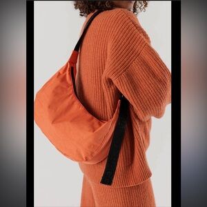 BAGGU Medium Crescent Bag In Nasturtium